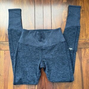 Alo Alosoft Lounge Legging Heathered Navy Blue S